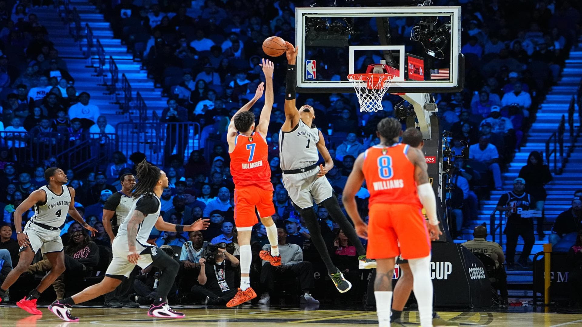 Will the San Antonio Spurs win the NBA game against the Oklahoma City Thunder on May 18, 2026?