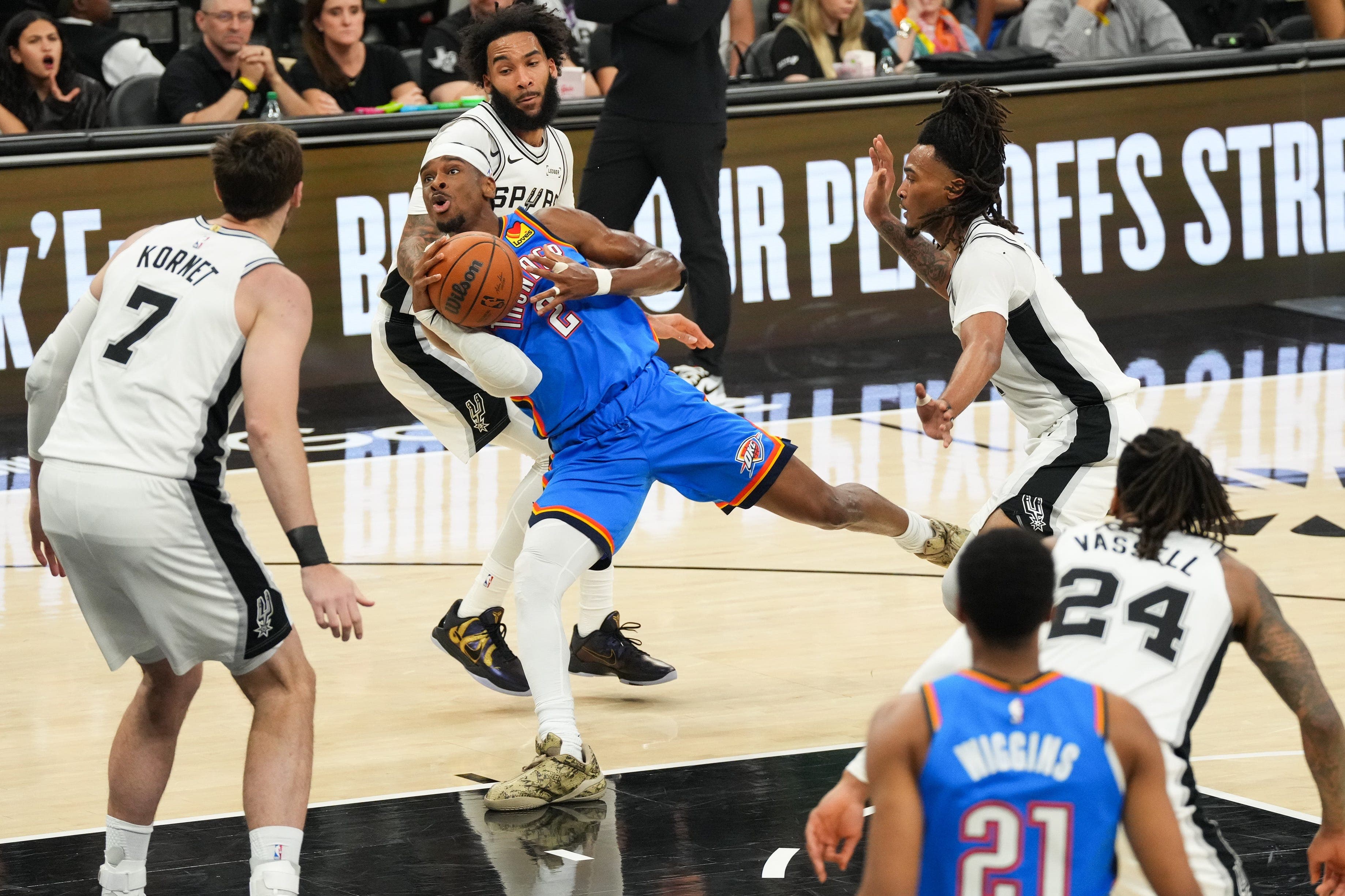 Will the San Antonio Spurs beat the Oklahoma City Thunder in the NBA game on May 30, 2026?